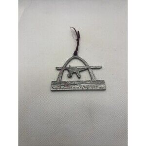 2002 75th Anniversary Trans Atlantic Flight Christmas Ornament